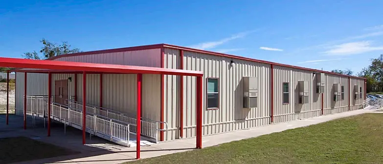 Relocatable modular building Hico ISD