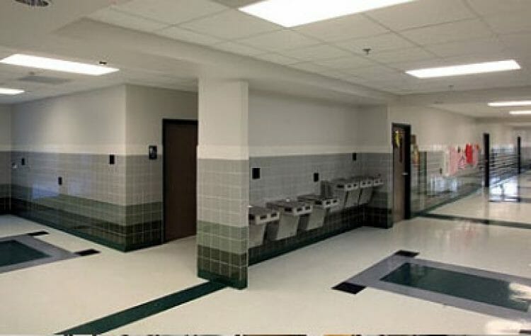 permanent modular building Blue Ridge ISD Middle School