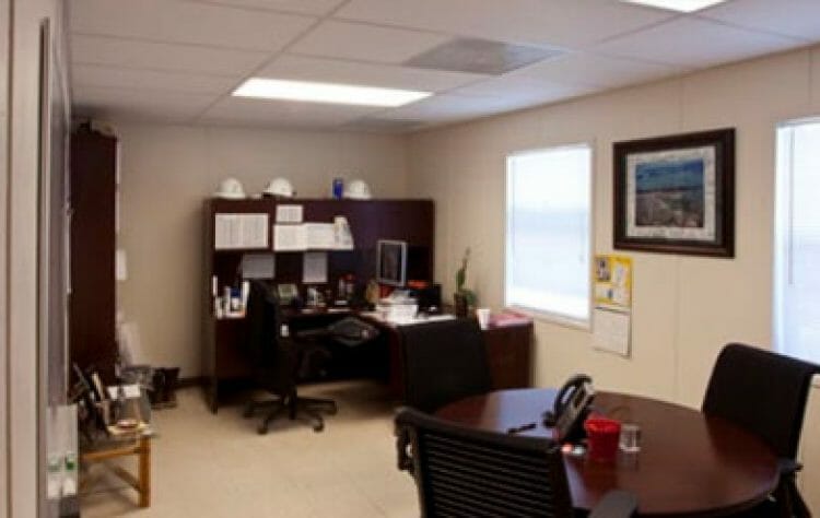 permanent modular building Gulf Marine Fabricator, Office Building