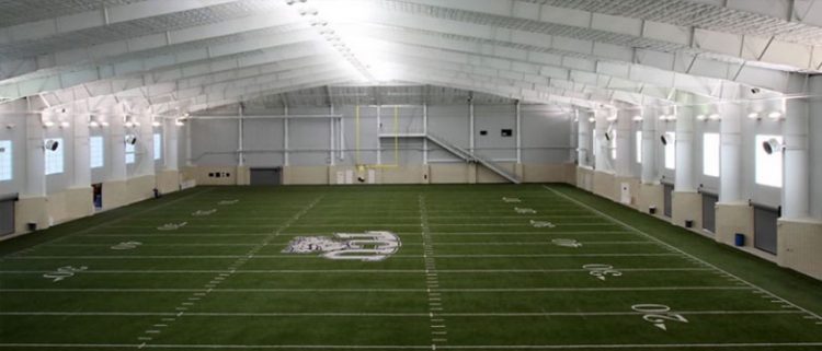 permanent modular building TCU, Athletic Practice Facility