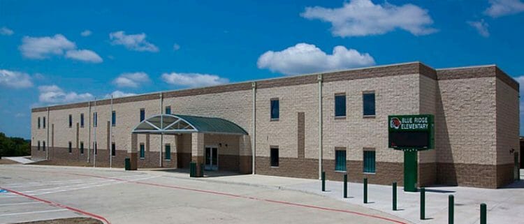 permanent modular building Blue Ridge ISD Middle School