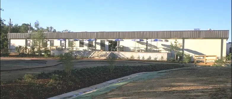permanent modular construction Boeing Cafeteria