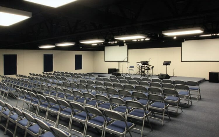 permanent modular building First Baptist Church Frisco