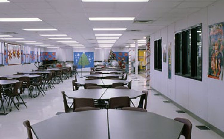 relocatable modular building HOUSTON ISD – CLASSROOM WING & CAFETERIA