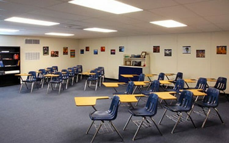 relocatable modular building Life School Classroom Wings