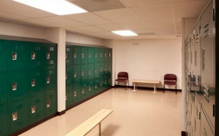 relocatable modular building San Antonio solid waste facility interior