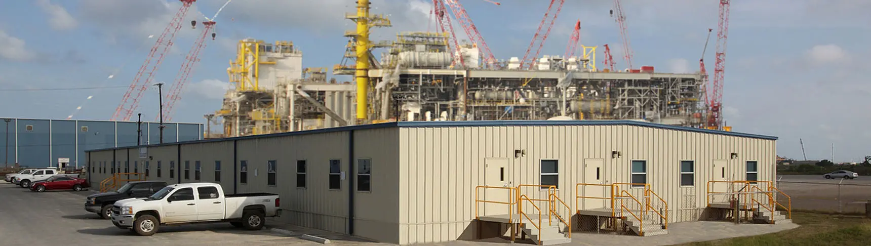 relocatable modular building Gulf Marine Fabricators