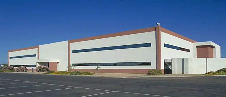 permanent modular construction Motorola Hayden office facility