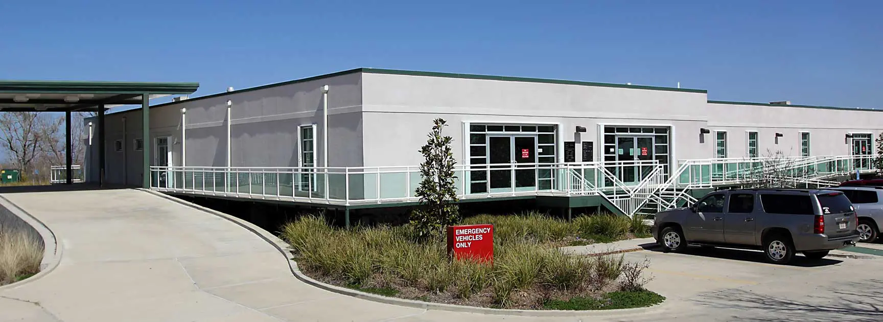 permanent modular construction South Cameron Parish Hospital