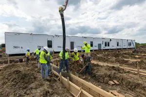 pier and beam permanent modular construction