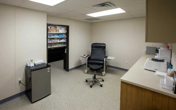 Modular Building, medical patient room