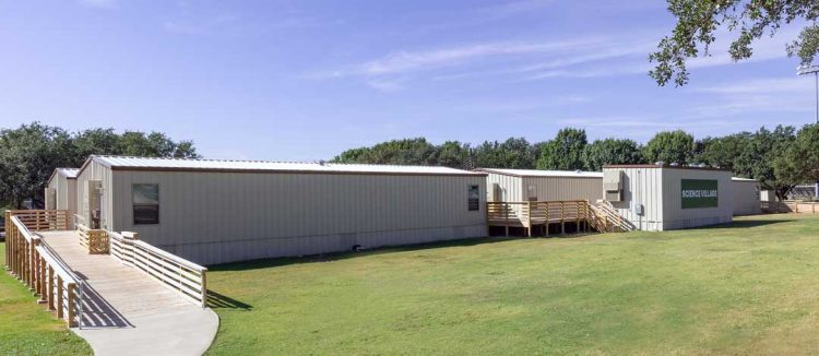 greenhill school portable classroom science lab
