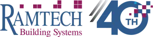 ramtech 40th anniversary graphic